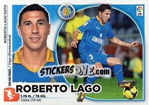 Sticker Roberto Lago (7) - Liga Spagnola 2014-2015 n. 307 - Colecciones ESTE