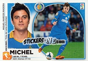 Sticker Michel (9) - Liga Spagnola 2014-2015 - Colecciones ESTE