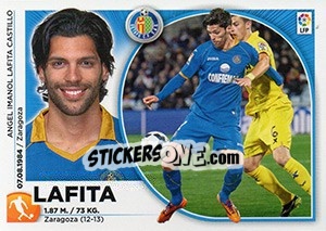 Sticker Lafita (12) - Liga Spagnola 2014-2015 n. 312 - Colecciones ESTE