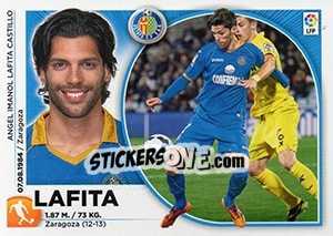 Figurina Lafita (12) - Liga Spagnola 2014-2015 - Colecciones ESTE