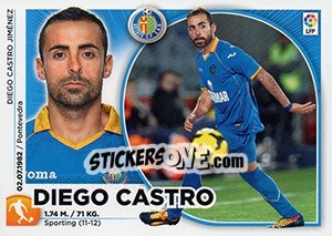 Sticker Diego Castro (13) - Liga Spagnola 2014-2015 n. 313 - Colecciones ESTE