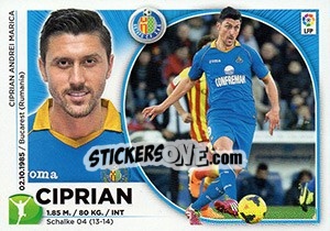 Sticker Ciprian Marica (16) - Liga Spagnola 2014-2015 n. 316 - Colecciones ESTE