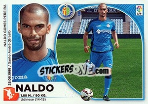 Sticker Naldo (19) - Liga Spagnola 2014-2015 - Colecciones ESTE