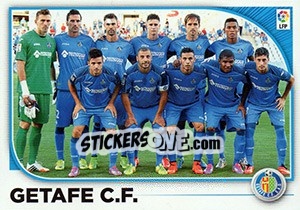 Sticker Getafe Equipo (21) - Liga Spagnola 2014-2015 n. 321 - Colecciones ESTE
