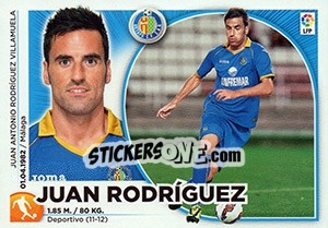 Sticker Juan Rodríguez (9 BIS) - Liga Spagnola 2014-2015 n. 327 - Colecciones ESTE