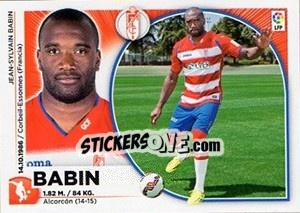 Sticker Babin (6) - Liga Spagnola 2014-2015 - Colecciones ESTE