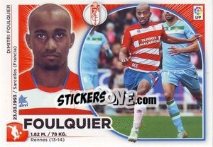 Sticker Foulquier (7) - Liga Spagnola 2014-2015 n. 337 - Colecciones ESTE