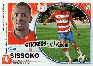 Sticker Sissoko (8) - Liga Spagnola 2014-2015 n. 338 - Colecciones ESTE