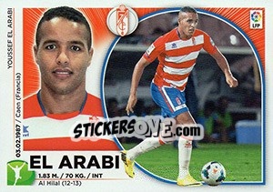 Cromo El Arabi (18) - Liga Spagnola 2014-2015 - Colecciones ESTE