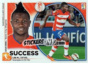 Sticker Success (12 BIS) - Liga Spagnola 2014-2015 n. 357 - Colecciones ESTE