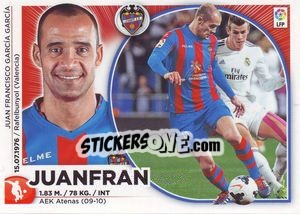 Sticker Juanfran (7) - Liga Spagnola 2014-2015 - Colecciones ESTE