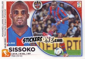 Sticker Mohamed Sissoko (9) - Liga Spagnola 2014-2015 n. 369 - Colecciones ESTE