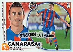 Sticker Camarasa (11) - Liga Spagnola 2014-2015 n. 371 - Colecciones ESTE