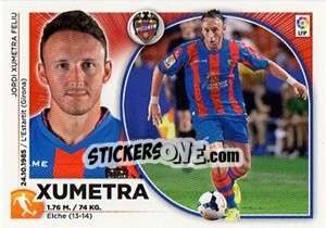 Sticker Xumetra (14) - Liga Spagnola 2014-2015 n. 374 - Colecciones ESTE