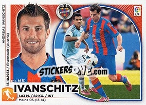 Sticker Ivanschitz (15) - Liga Spagnola 2014-2015 n. 375 - Colecciones ESTE
