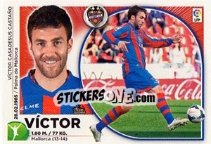 Sticker Victor (17) - Liga Spagnola 2014-2015 n. 377 - Colecciones ESTE