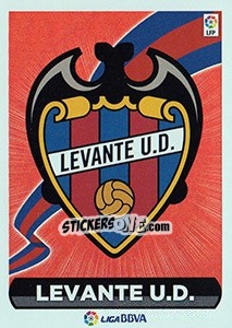 Sticker Escudo Levante (23) - Liga Spagnola 2014-2015 n. 383 - Colecciones ESTE