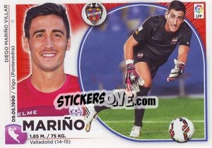 Sticker Marino (1 BIS) - Liga Spagnola 2014-2015 n. 386 - Colecciones ESTE