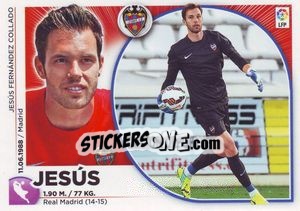 Cromo Jesús (2 BIS) - Liga Spagnola 2014-2015 n. 387 - Colecciones ESTE