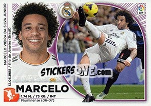 Sticker Marcelo (8) - Liga Spagnola 2014-2015 - Colecciones ESTE