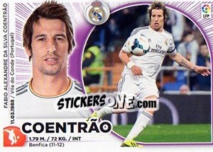 Sticker Coentrao (9) - Liga Spagnola 2014-2015 n. 399 - Colecciones ESTE