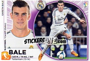 Sticker Bale (13) - Liga Spagnola 2014-2015 n. 403 - Colecciones ESTE