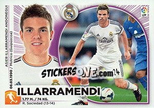 Cromo Illarramendi (11 BIS) - Liga Spagnola 2014-2015 - Colecciones ESTE