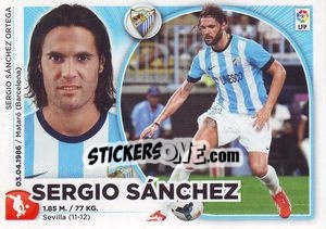 Sticker Sergio Sanchez (6) - Liga Spagnola 2014-2015 n. 426 - Colecciones ESTE
