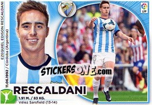 Sticker Rescaldani (16) - Liga Spagnola 2014-2015 n. 436 - Colecciones ESTE