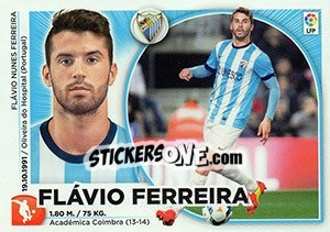 Sticker Flavio Ferreira (8 BIS) - Liga Spagnola 2014-2015 n. 448 - Colecciones ESTE