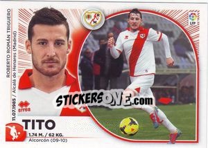 Sticker Tito (3) - Liga Spagnola 2014-2015 - Colecciones ESTE