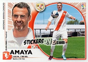 Sticker Amaya (6) - Liga Spagnola 2014-2015 - Colecciones ESTE