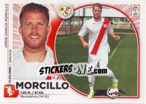 Sticker Morcillo (7) - Liga Spagnola 2014-2015 n. 457 - Colecciones ESTE