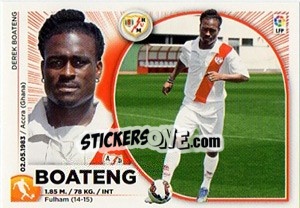 Sticker Derek Boateng (9) - Liga Spagnola 2014-2015 - Colecciones ESTE