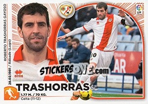 Cromo Trashorras (11) - Liga Spagnola 2014-2015 - Colecciones ESTE