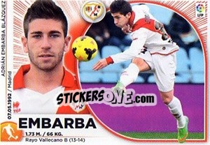 Sticker Embarba (13) - Liga Spagnola 2014-2015 - Colecciones ESTE