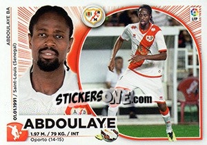 Sticker Abdoulaye (20) - Liga Spagnola 2014-2015 n. 470 - Colecciones ESTE