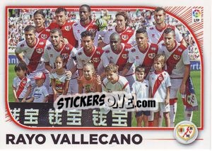 Sticker Rayo Vallecano Equipo (21) - Liga Spagnola 2014-2015 n. 471 - Colecciones ESTE