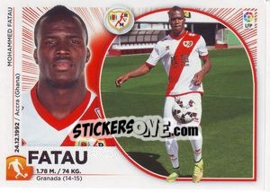 Sticker Fatau (9 BIS) - Liga Spagnola 2014-2015 n. 477 - Colecciones ESTE