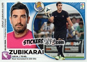 Figurina Zubikarai (2) - Liga Spagnola 2014-2015 n. 482 - Colecciones ESTE