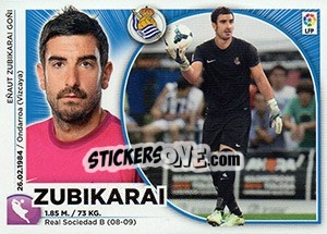 Cromo Zubikarai (2) - Liga Spagnola 2014-2015 - Colecciones ESTE