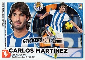 Cromo Carlos Martinez (3) - Liga Spagnola 2014-2015 - Colecciones ESTE