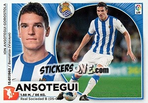 Sticker Ansotegui (7) - Liga Spagnola 2014-2015 - Colecciones ESTE