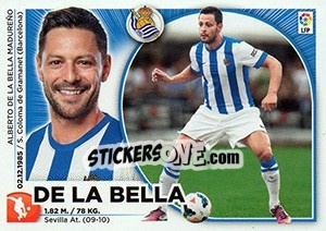 Sticker De la Bella (8) - Liga Spagnola 2014-2015 n. 488 - Colecciones ESTE