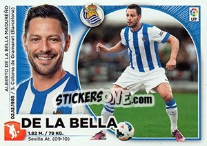 Cromo De la Bella (8) - Liga Spagnola 2014-2015 - Colecciones ESTE