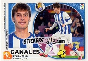 Sticker Canales (12) - Liga Spagnola 2014-2015 n. 492 - Colecciones ESTE