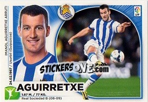 Sticker Aguirretxe (16) - Liga Spagnola 2014-2015 - Colecciones ESTE