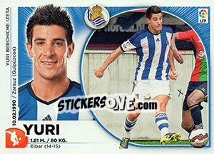 Sticker Yuri (20) - Liga Spagnola 2014-2015 - Colecciones ESTE