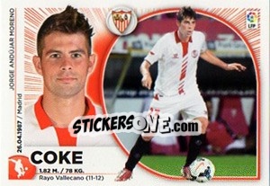 Sticker Coke (3) - Liga Spagnola 2014-2015 n. 513 - Colecciones ESTE