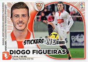 Figurina Diogo Figueiras (4) - Liga Spagnola 2014-2015 - Colecciones ESTE